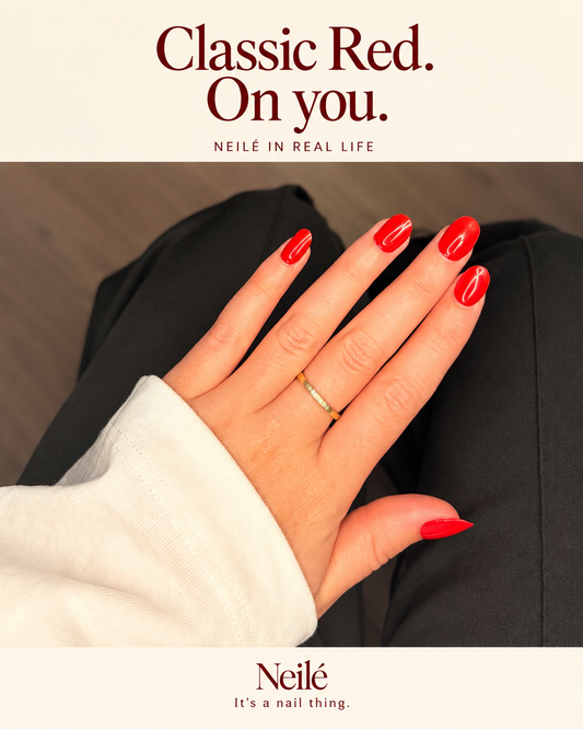 Neilé Gelwraps with Extension — Classic Red