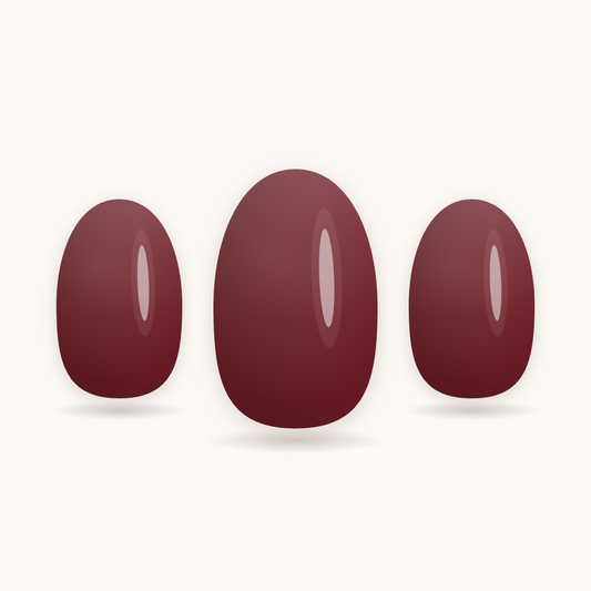 Neilé Signature Bordeaux — oval short
