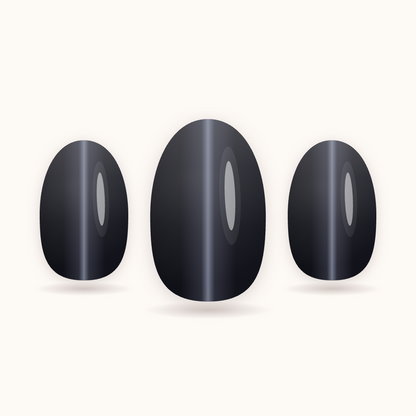 Neilé Cat Eye Black — oval short
