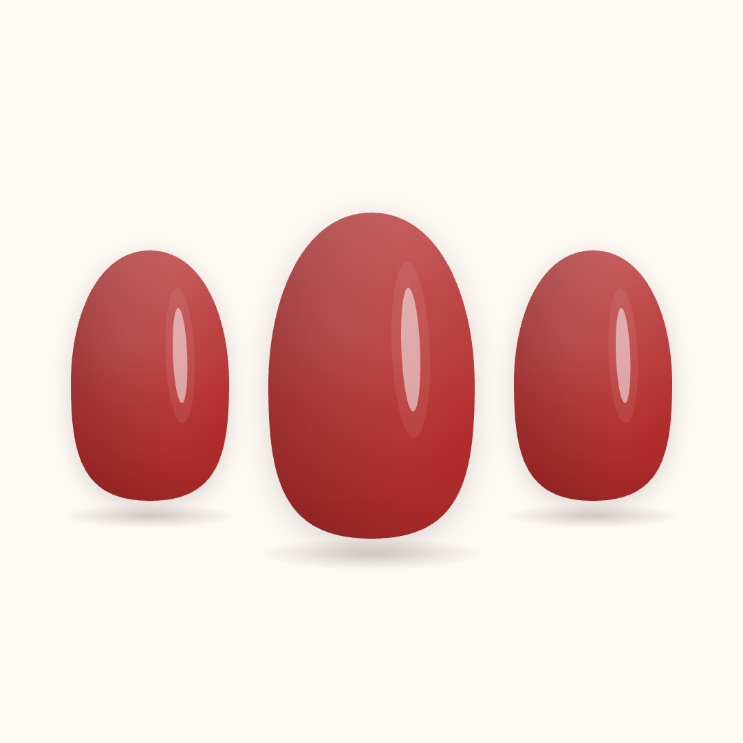 Neilé Classic Red — oval short