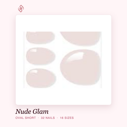 Neilé Nude Glam — oval short