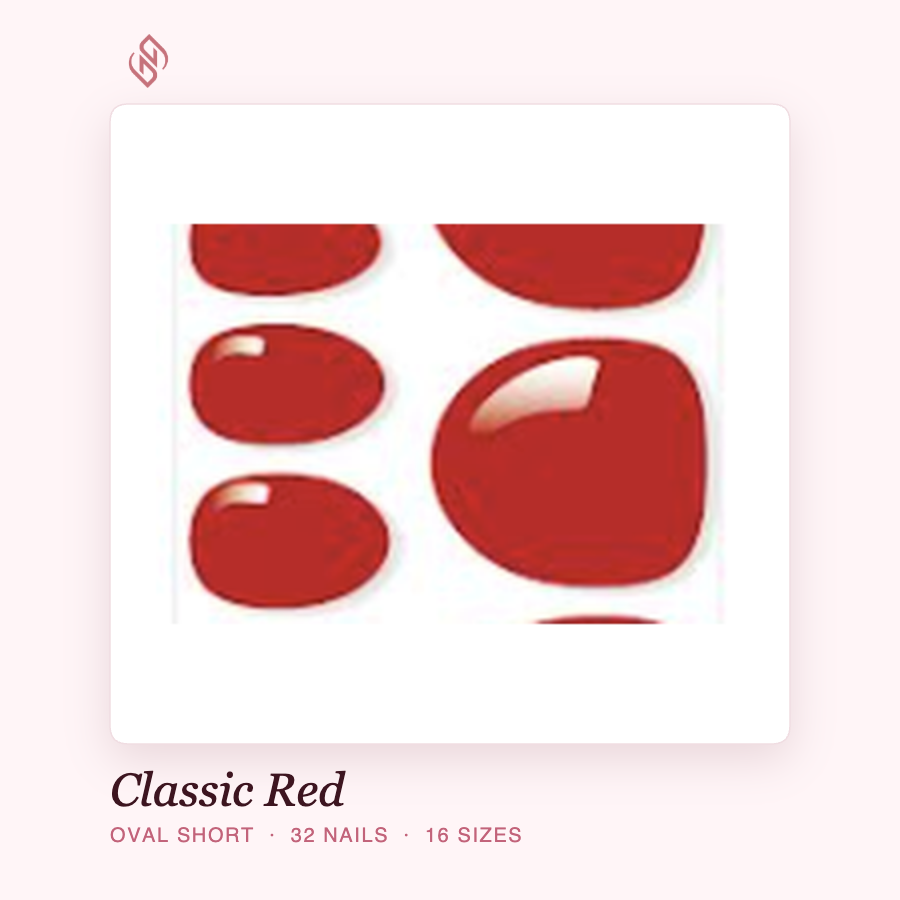 Neilé Classic Red — oval short