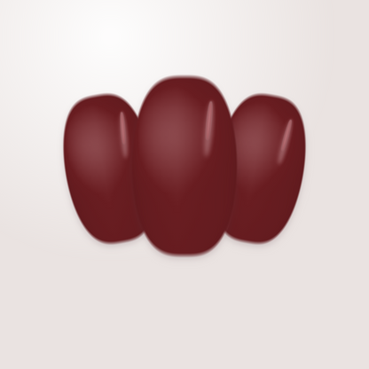Neilé Gelwraps Signature Bordeaux — oval short