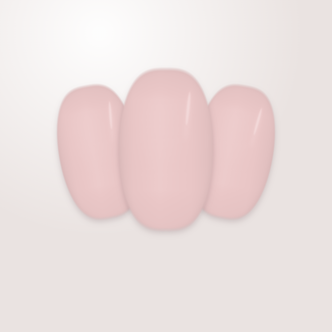 Neilé Gelwraps Nude Glam — oval short