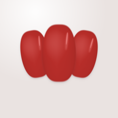 Neilé Gelwraps Classic Red — oval short